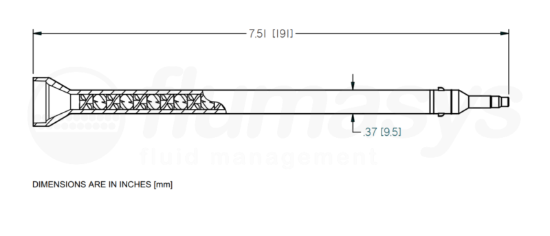 7700846_Nordson_EFD_160-624AA-4_TAH_static_mixer_drawing
