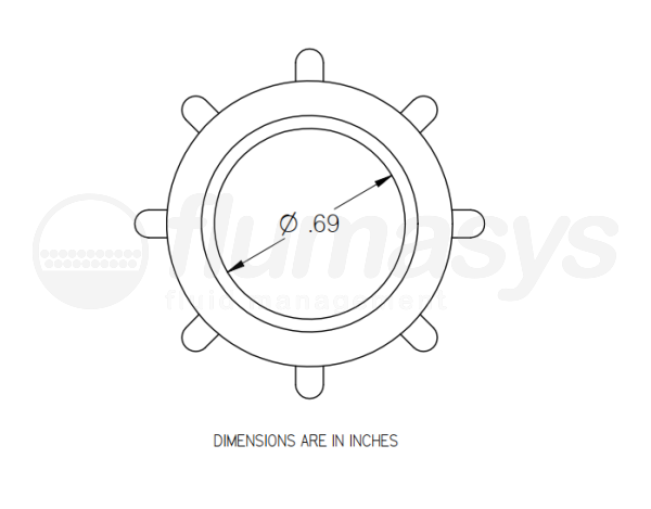 7702598_Nordson_EFD_AN10PP_MOD_TAH_retaining_nut_drawing